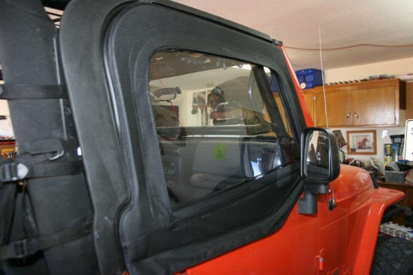 soft half door on jeep wrangler tj