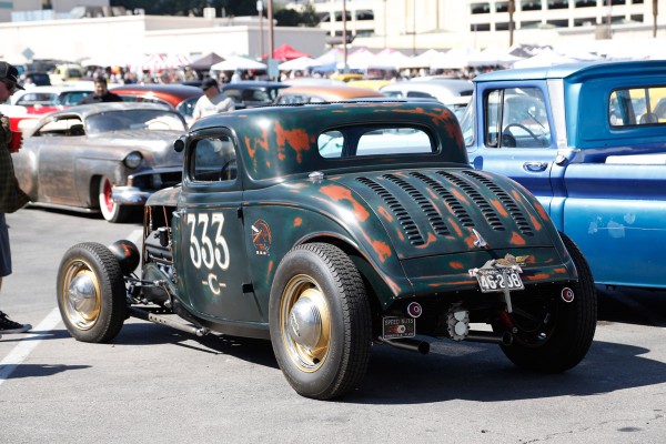 vintage ford coupe racer hot rod
