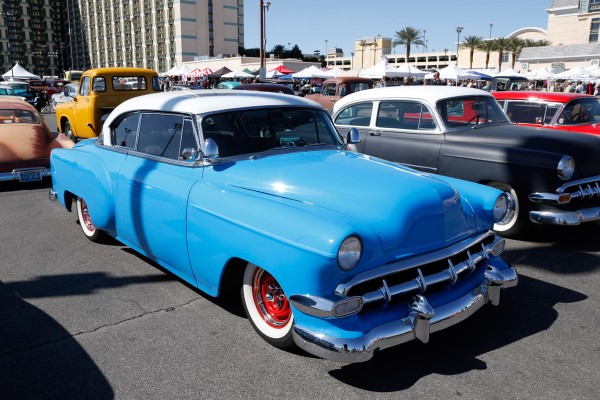 hotrod postwar chevy coupe