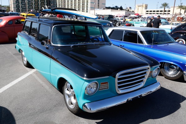 customized vintage studebaker wagon