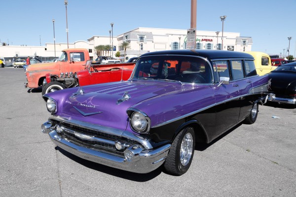 custom 1957 chevy bel air station wagon four door