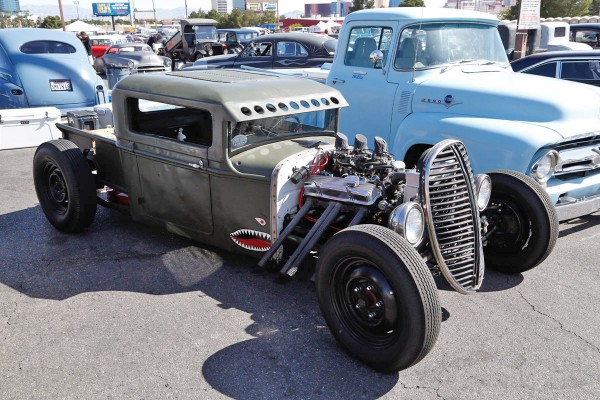 rat rod flying tiger truck