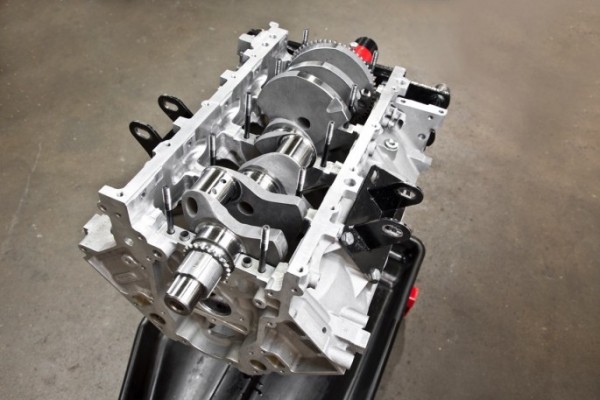 a crankshaft in a gm ls7 engine