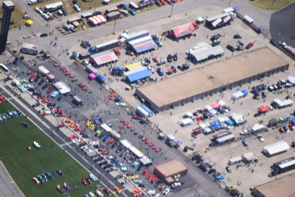aerial view of atlanta motorama 2016
