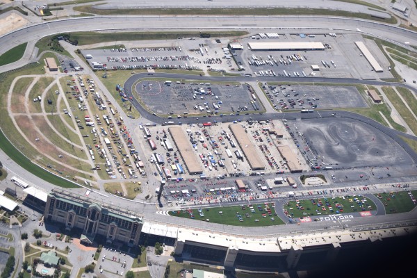 aerial view of atlanta motorama 2016