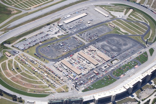 aerial view of atlanta motorama 2016