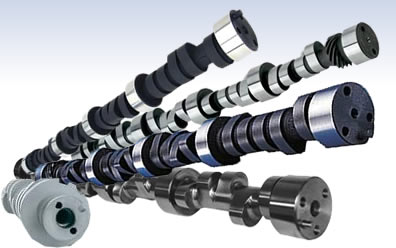 assortment of engine camshafts