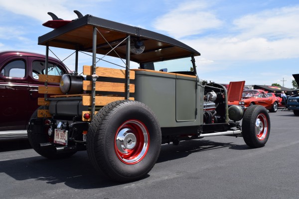 1927 studebaker hot rod, side quarter view
