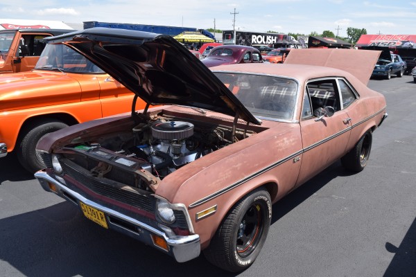 chevy nova hot rod with patina