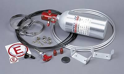Safecraft fire suppression system on table