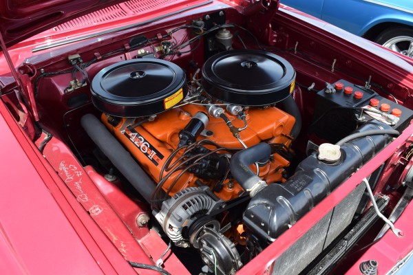 super stock 426 cross plane mopar v8 engine