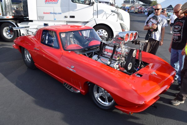 pro mod style chevy c2 corvette sting ray