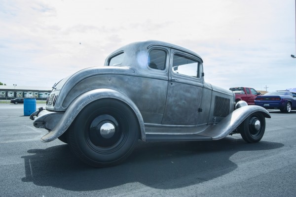 classic ford hotrod coupe
