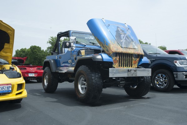 hot rod jeep wrangler yj