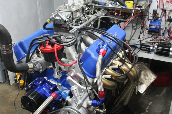 dyno testing an engine