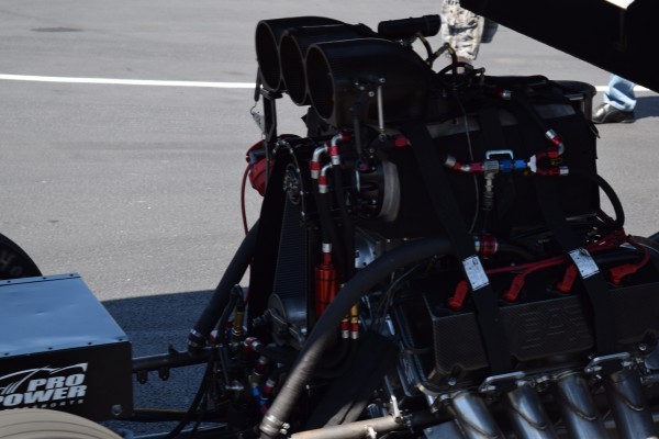 nhra funny car engine