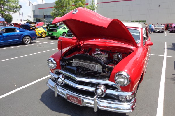 vintage ford shoebox postwar coupe
