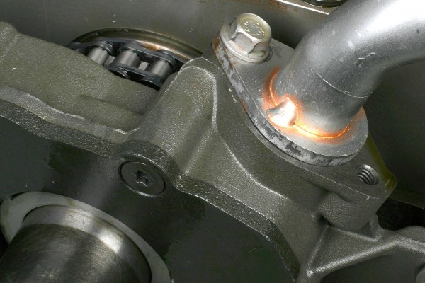 installing oil pickup tube on gm ls engine