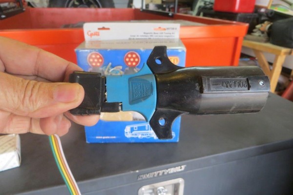 tow wiring harness adapter for a trailer