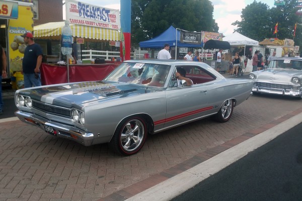 silver plymouth gtx coupe