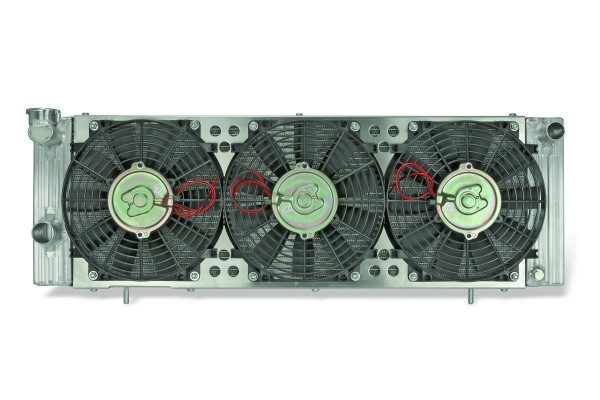 jeep cherokee xj radiator and fan module