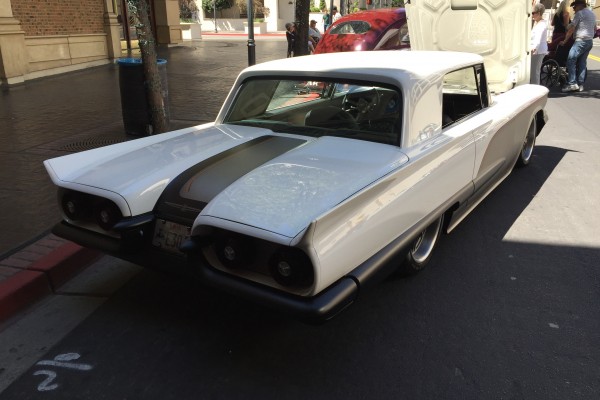 ford thunderbird custom coupe at Hot August Nights 2016