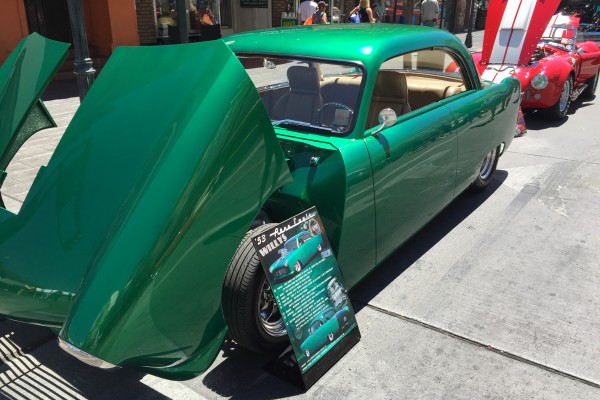 1953 willys aero custom hot rod at Hot August Nights 2016