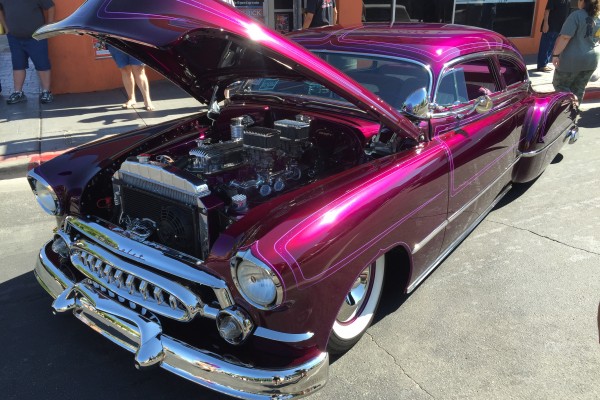 driver side quarter shot of a 1951 chevy fleetline