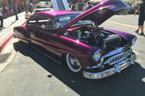 front quarter shot of a 1951 chevy fleetline