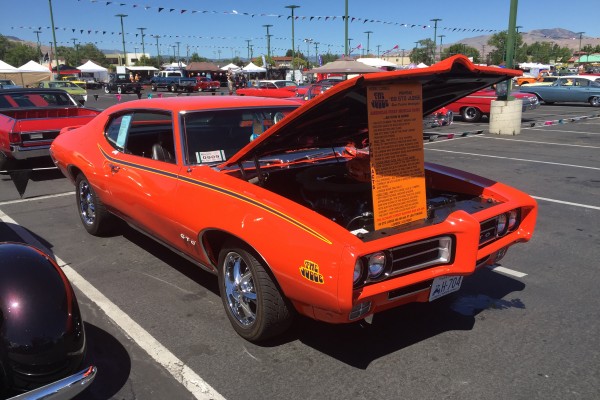 pontiac gto judge at Hot August Nights 2016