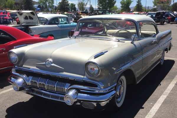 oldsmobile tri five coupe at Hot August Nights 2016
