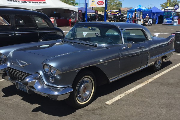 postwar cadillac sedan at Hot August Nights 2016