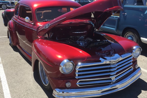 custom prewar monarch coupe at Hot August Nights 2016