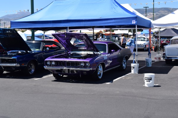 1971 plymouth barracuda at hot august nights 2016