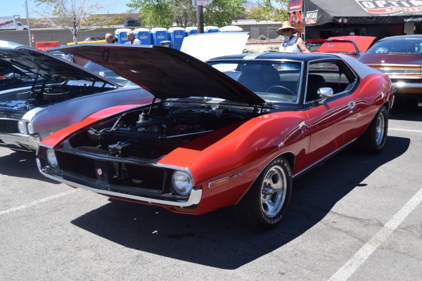 amc javelin parked at hot august nights 2016