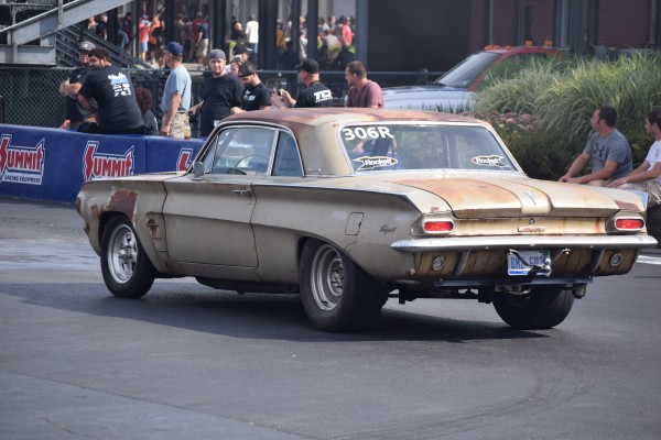 vintage pontiac tempest drag car