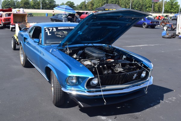1969 ford mustang muscle car
