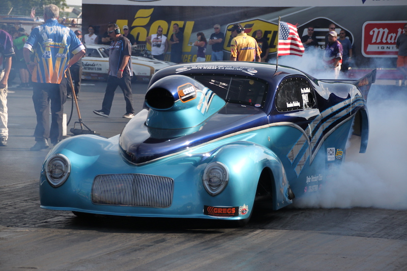 pro stock pro mod style drag racer at summit motorsports park