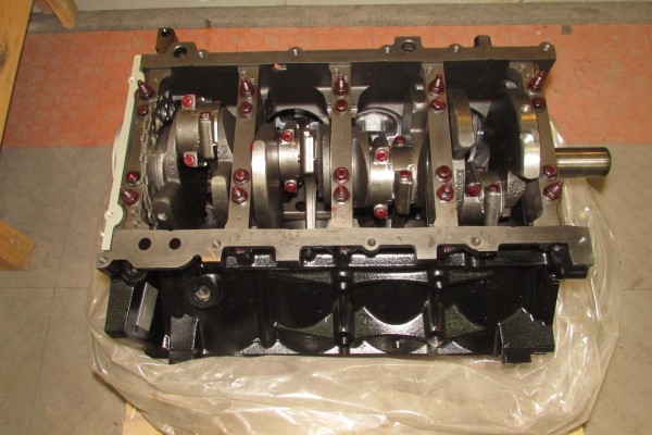 atk lq4 long bock crate engine on shop floor