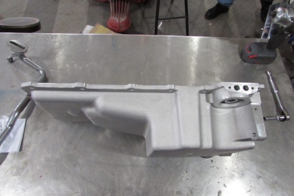 holley oil pan for gm ls engine