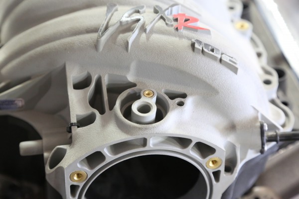 front of fast lsxr 102 intake manifold