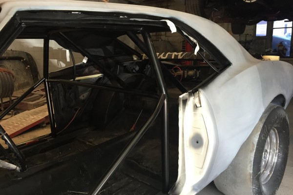 grumpy jenkins camaro, restoration and chassis roll cage