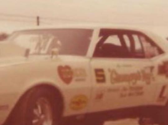 vintage photo of grumpy jenkins toy camaro