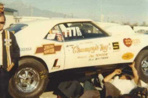 vintage photo of grump jenkins camaro