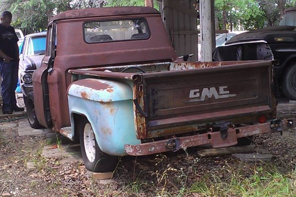 1956 GMC 100 Rusted