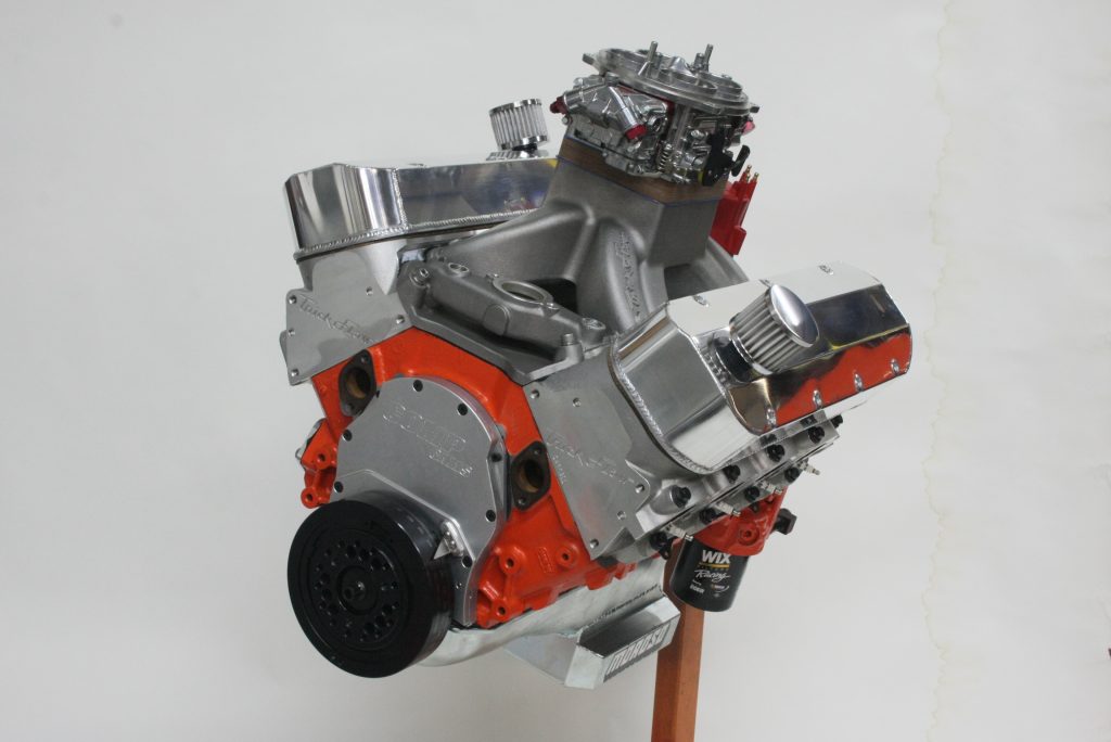 big block chevy engine on stand