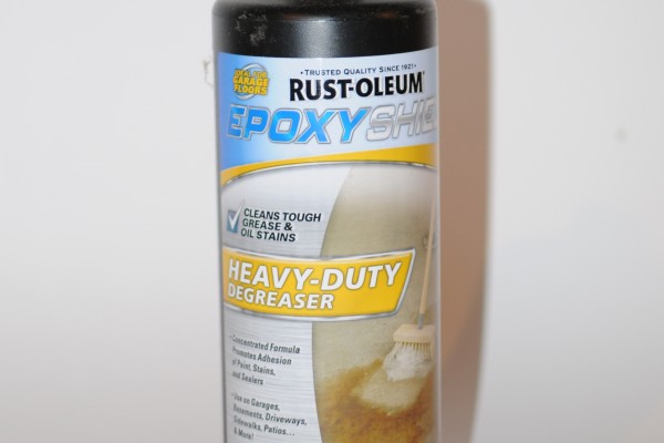 rustoleum garage degreaser