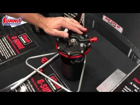 close up of fitech fuel pump from video still