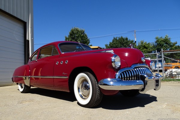 vintage postwar buick coupe