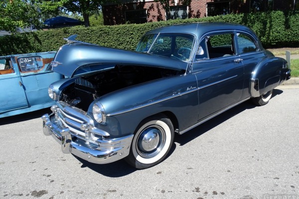 vintage chevy postwar coupe